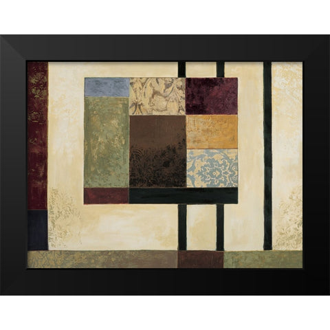 Perspective I Black Modern Wood Framed Art Print by Sanderson, Paul