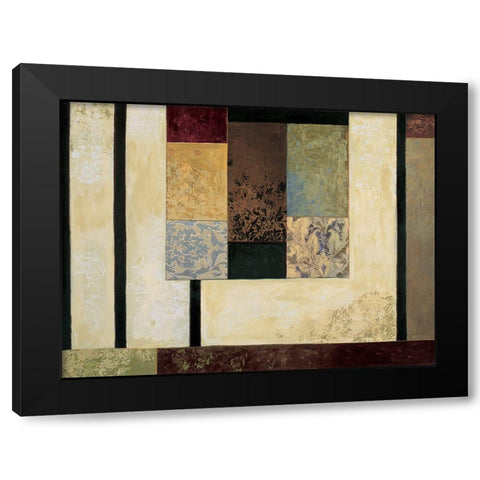 Perspective II Black Modern Wood Framed Art Print by Sanderson, Paul