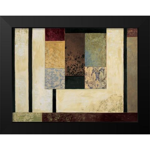 Perspective II Black Modern Wood Framed Art Print by Sanderson, Paul