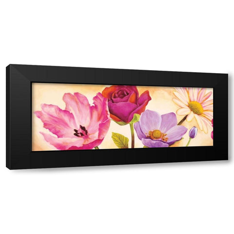 Danse de fleurs I Black Modern Wood Framed Art Print by Viollet, Pierre