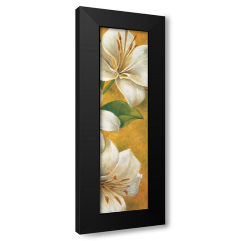 Concert de lys III Black Modern Wood Framed Art Print by Viollet, Pierre