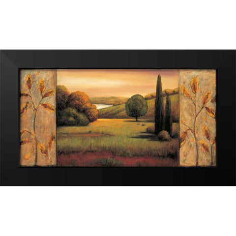Sunlit Black Modern Wood Framed Art Print by Sullivan, Rachael