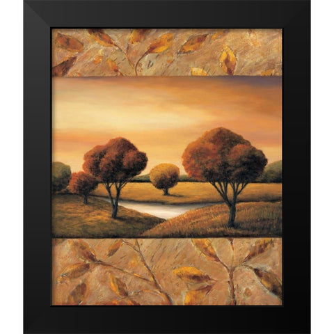 The Essence I Black Modern Wood Framed Art Print by Sullivan, Rachael