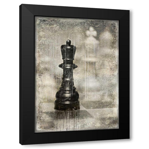 Checkmate I Black Modern Wood Framed Art Print by Brennan, Russell