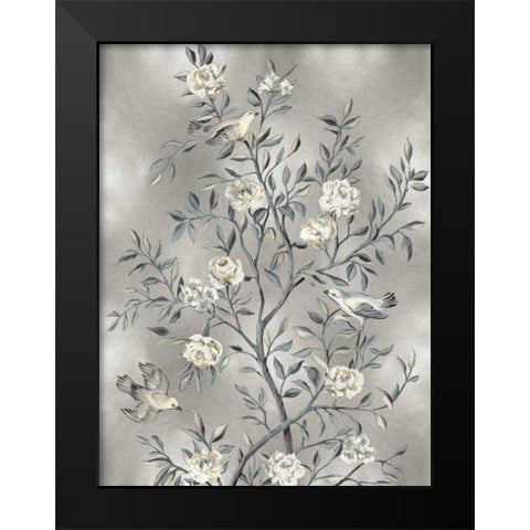 Chinoiserie III Black Modern Wood Framed Art Print by Campbell, Renee