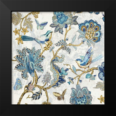 Passing Thru II Black Modern Wood Framed Art Print by Campbell, Renee