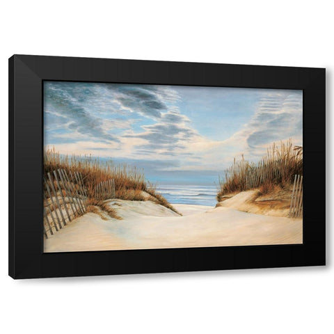 To the Shore I Black Modern Wood Framed Art Print by Dunahay, Richard