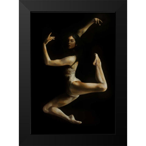 Into The Light Black Modern Wood Framed Art Print by Di Scenza, Ron