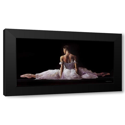 Leg Strecth Black Modern Wood Framed Art Print with Double Matting by Di Scenza, Ron