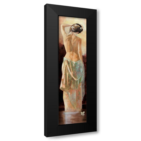 The Yearning Black Modern Wood Framed Art Print by Di Scenza, Ron