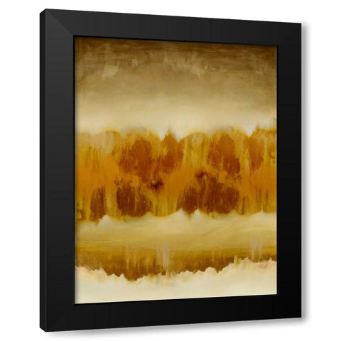 Animate I Black Modern Wood Framed Art Print with Double Matting by Springer, Rachel