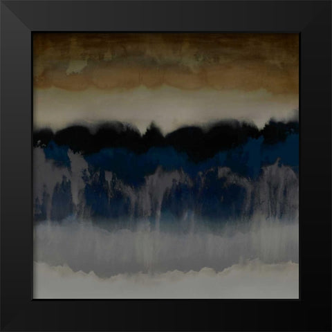 Organic I Black Modern Wood Framed Art Print by Springer, Rachel