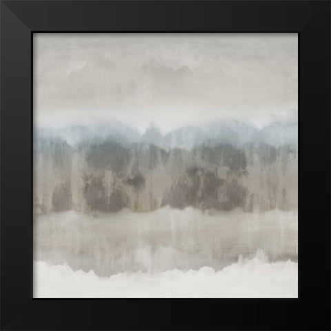 Subtle Movement I Black Modern Wood Framed Art Print by Springer, Rachel