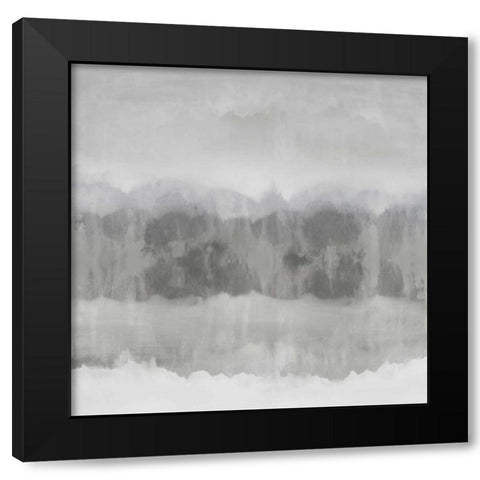 Subtle Movement II Black Modern Wood Framed Art Print by Springer, Rachel
