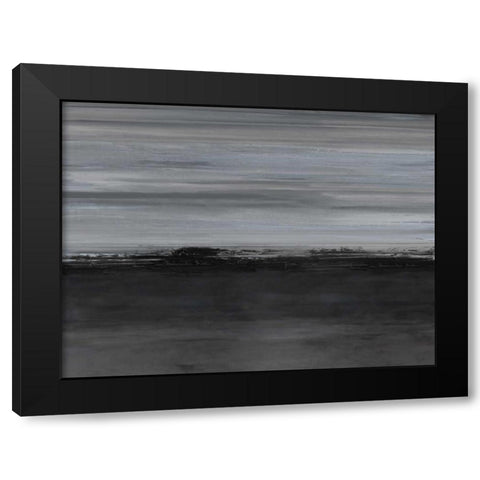 Night by Night Black Modern Wood Framed Art Print by Springer, Rachel