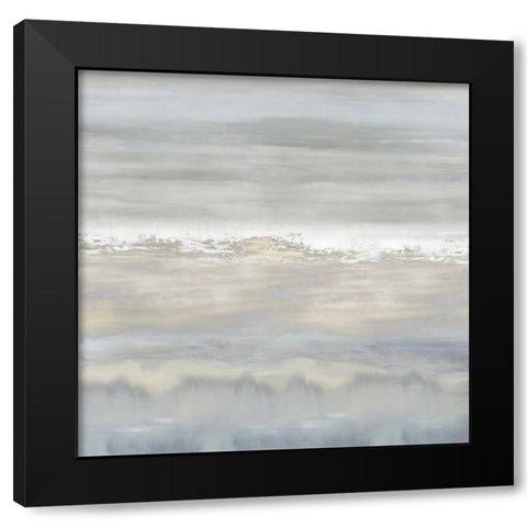 Close to the Edge Black Modern Wood Framed Art Print with Double Matting by Springer, Rachel