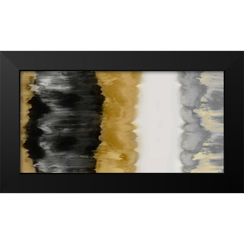 Resonate Black Modern Wood Framed Art Print by Springer, Rachel
