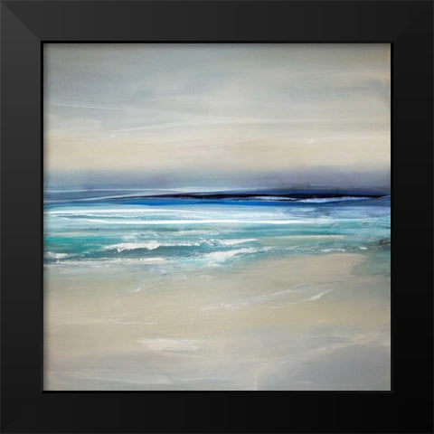 Sway I Black Modern Wood Framed Art Print by Springer, Rachel