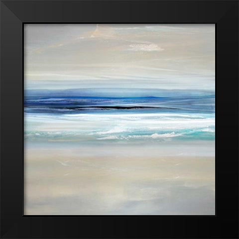 Sway II Black Modern Wood Framed Art Print by Springer, Rachel