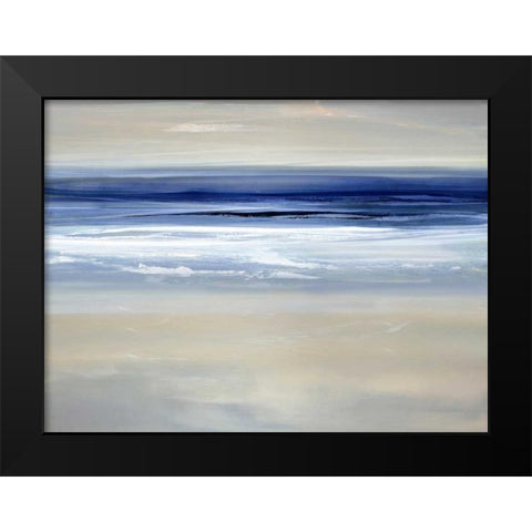 Buoyant I Black Modern Wood Framed Art Print by Springer, Rachel
