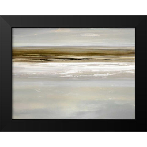 Buoyant II Black Modern Wood Framed Art Print by Springer, Rachel