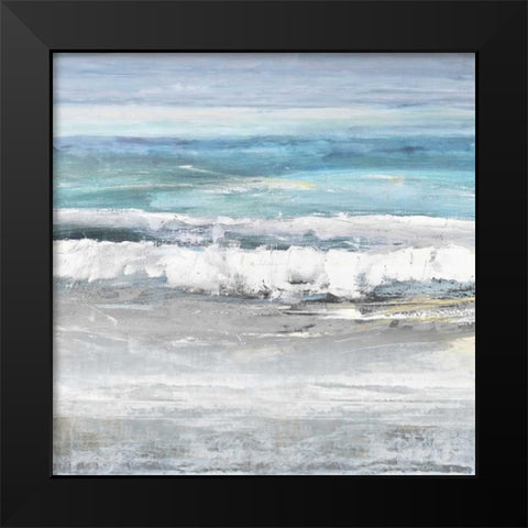 Tides I Black Modern Wood Framed Art Print by Springer, Rachel