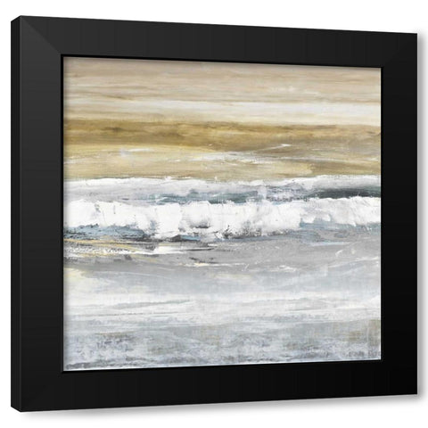 Tides II Black Modern Wood Framed Art Print by Springer, Rachel