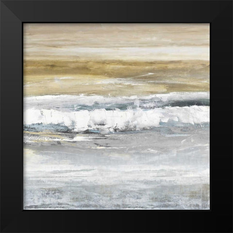 Tides II Black Modern Wood Framed Art Print by Springer, Rachel