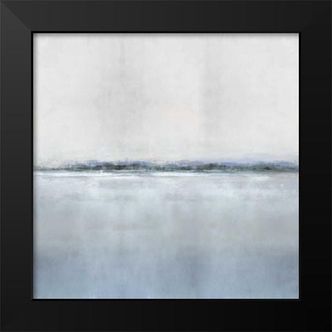 Whisper I Black Modern Wood Framed Art Print by Springer, Rachel