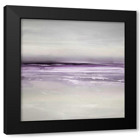 Sway in Amethyst Black Modern Wood Framed Art Print with Double Matting by Springer, Rachel