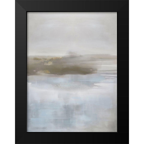 Pause in Neutral Black Modern Wood Framed Art Print by Springer, Rachel