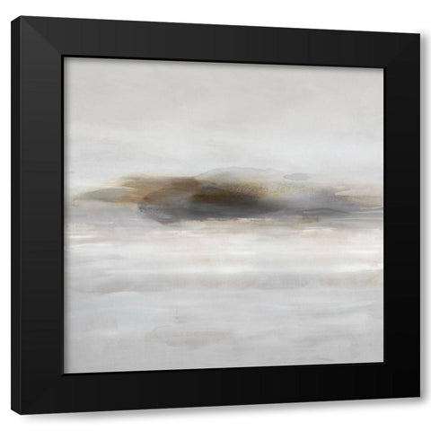 Tranquil II Black Modern Wood Framed Art Print with Double Matting by Springer, Rachel