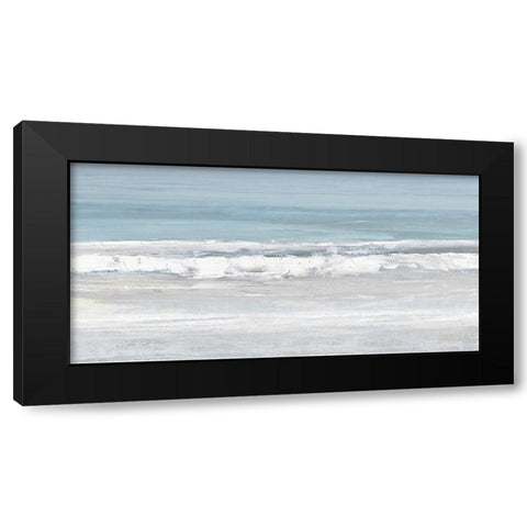 The Surf I Black Modern Wood Framed Art Print by Springer, Rachel