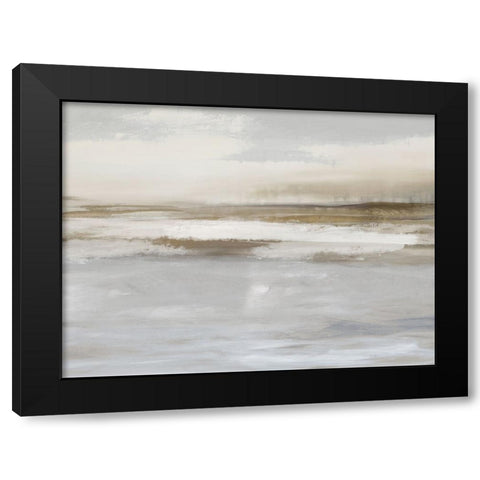 Horizon Light II Black Modern Wood Framed Art Print with Double Matting by Springer, Rachel