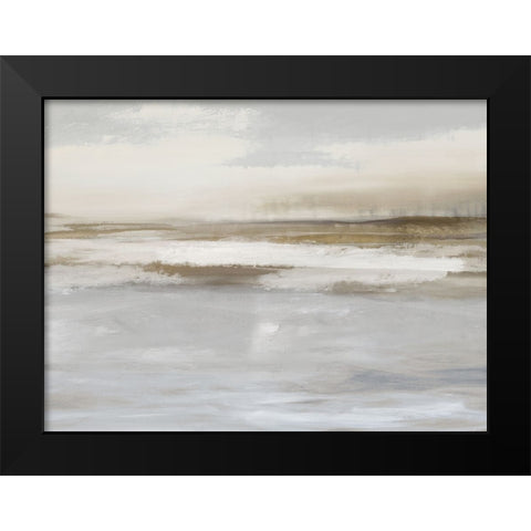 Horizon Light II Black Modern Wood Framed Art Print by Springer, Rachel