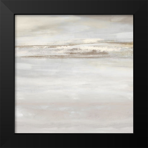Horizon Light IV Black Modern Wood Framed Art Print by Springer, Rachel