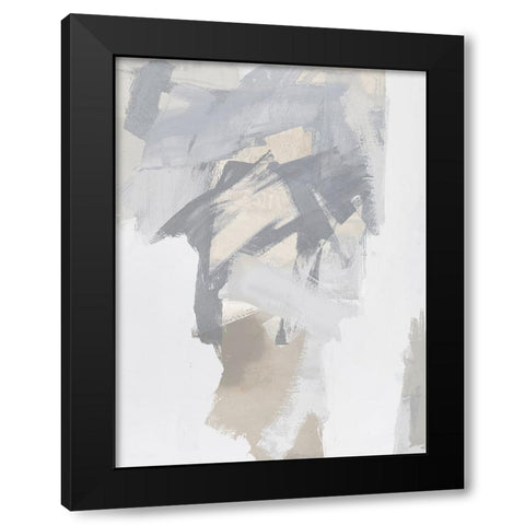 In Depth I Black Modern Wood Framed Art Print with Double Matting by Springer, Rachel