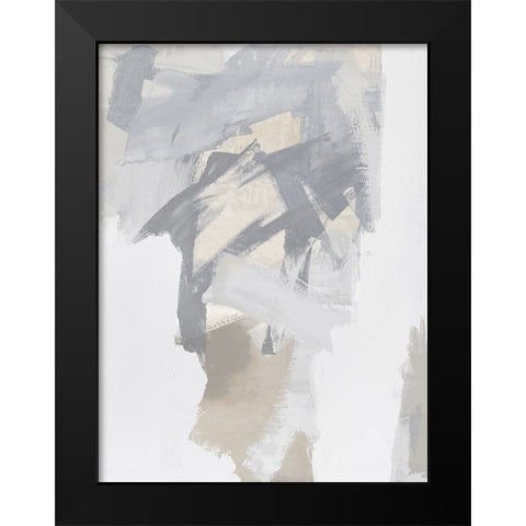 In Depth I Black Modern Wood Framed Art Print by Springer, Rachel