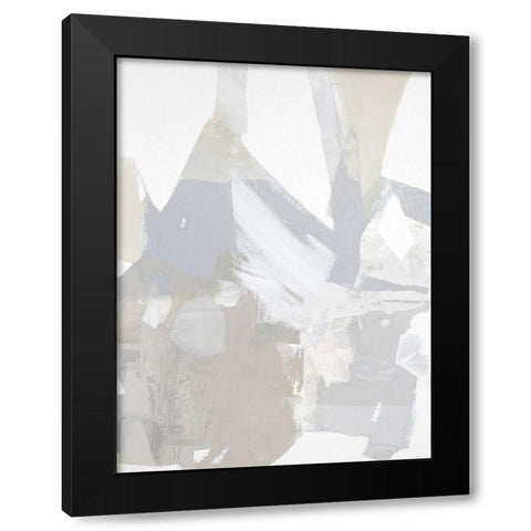 In Depth III Black Modern Wood Framed Art Print with Double Matting by Springer, Rachel