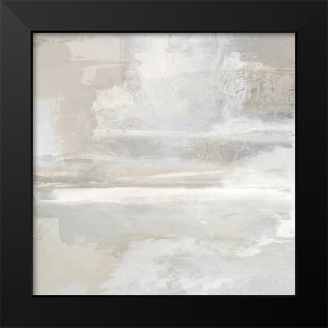 Open Space II Black Modern Wood Framed Art Print by Springer, Rachel
