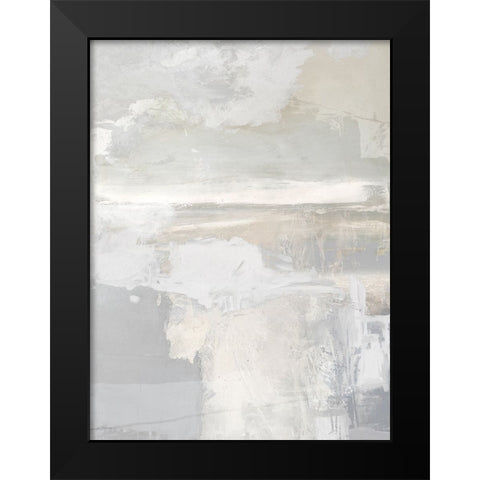 Open Space IV Black Modern Wood Framed Art Print by Springer, Rachel