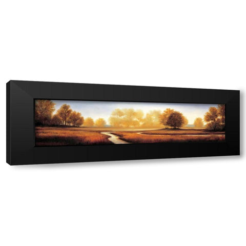 Landscape Panorama III Black Modern Wood Framed Art Print with Double Matting by Franklin, Ryan