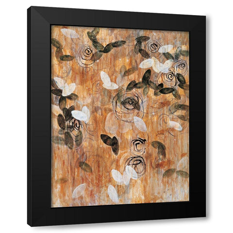 Reflections I Black Modern Wood Framed Art Print by Templeton, Richard