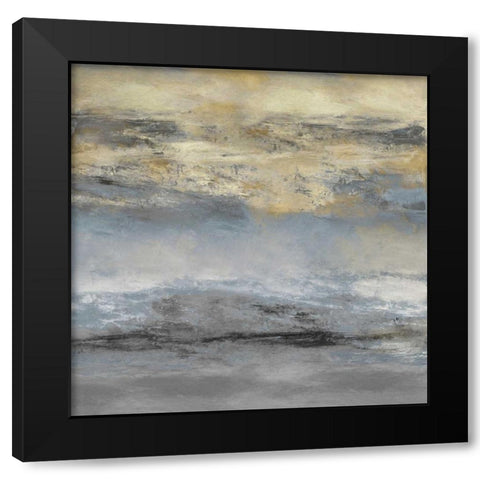 Terra Black Modern Wood Framed Art Print by Messina, Jake