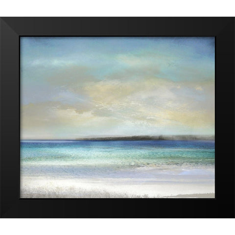 At the Shore Black Modern Wood Framed Art Print by Messina, Jake