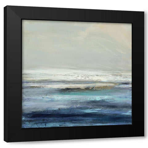 In Motion Black Modern Wood Framed Art Print with Double Matting by Messina, Jake