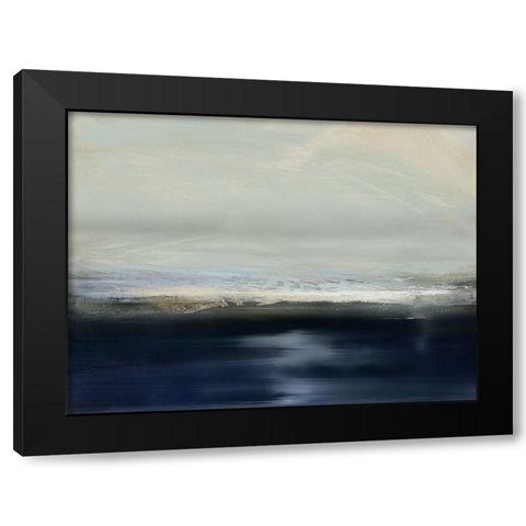 Land and Sky II Black Modern Wood Framed Art Print with Double Matting by Messina, Jake