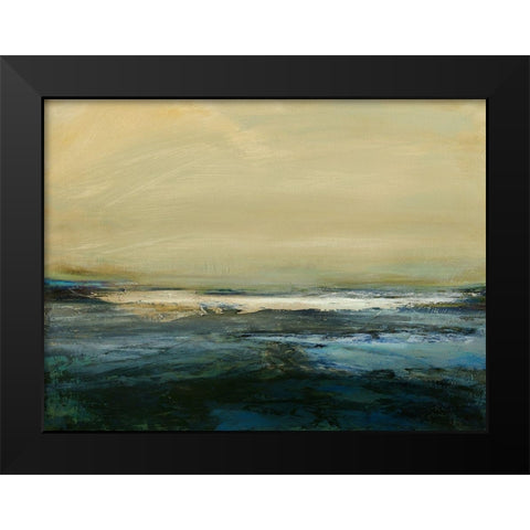 Land and Sky III Black Modern Wood Framed Art Print by Messina, Jake