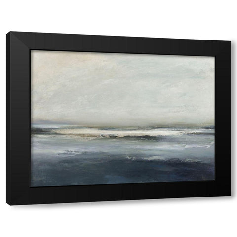 Land and Sky IV Black Modern Wood Framed Art Print with Double Matting by Messina, Jake