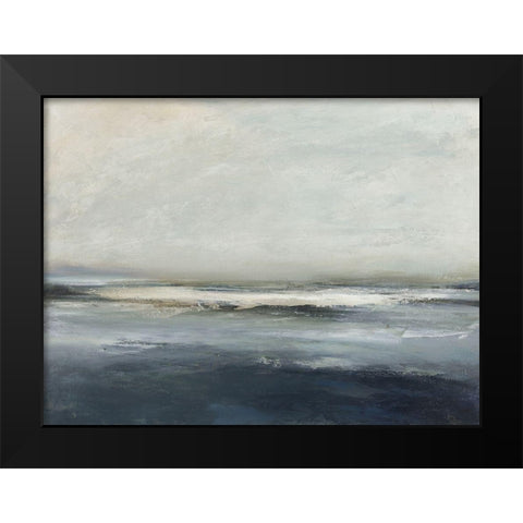 Land and Sky IV Black Modern Wood Framed Art Print by Messina, Jake